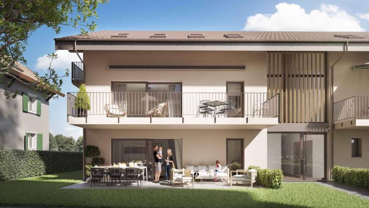 3.5 pièces au 1er étage d'une nouvelle construction à Mathod ! 